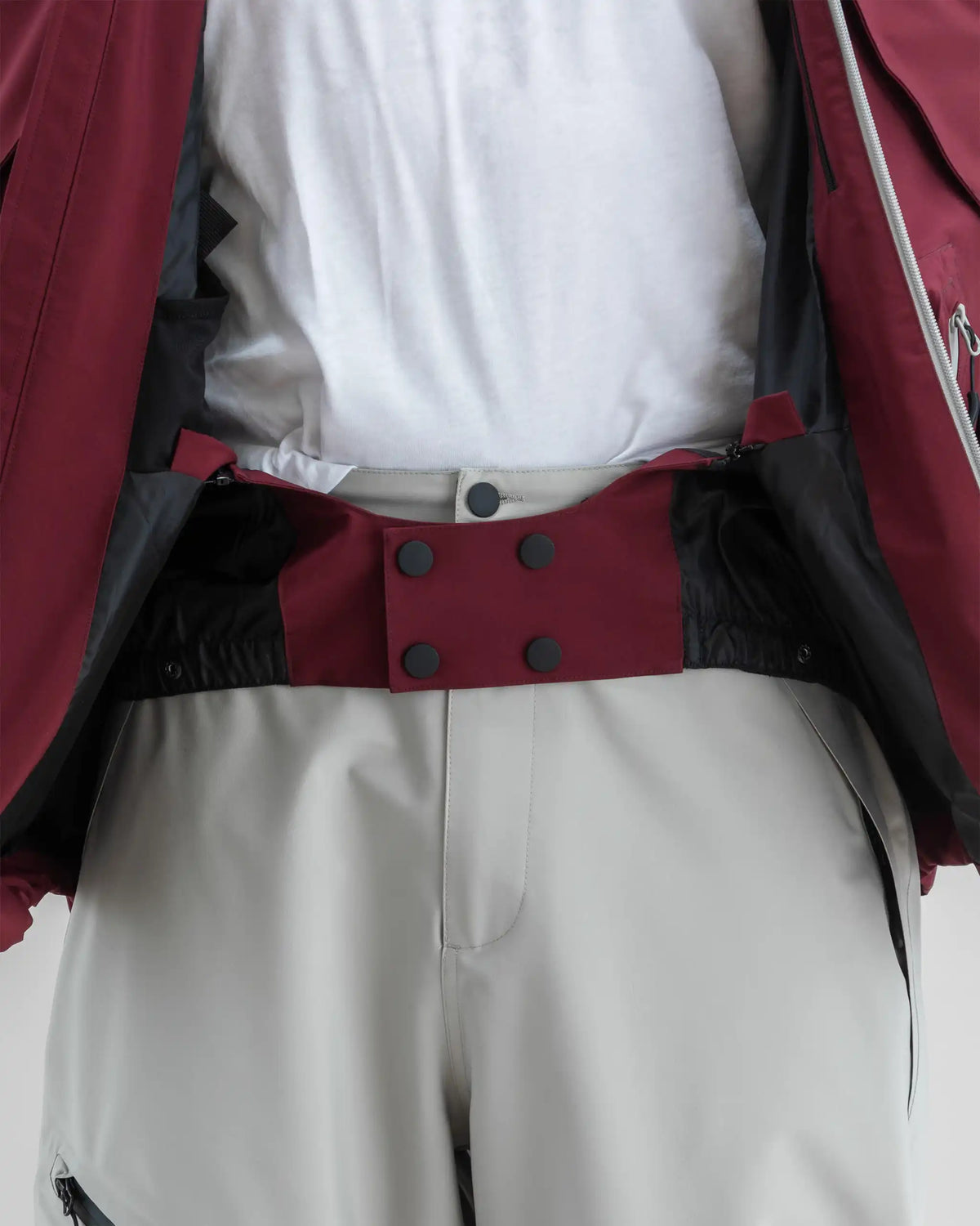 BEYOND MEDALS X Taped 3L Winter Jacket - Dark Red – view 18