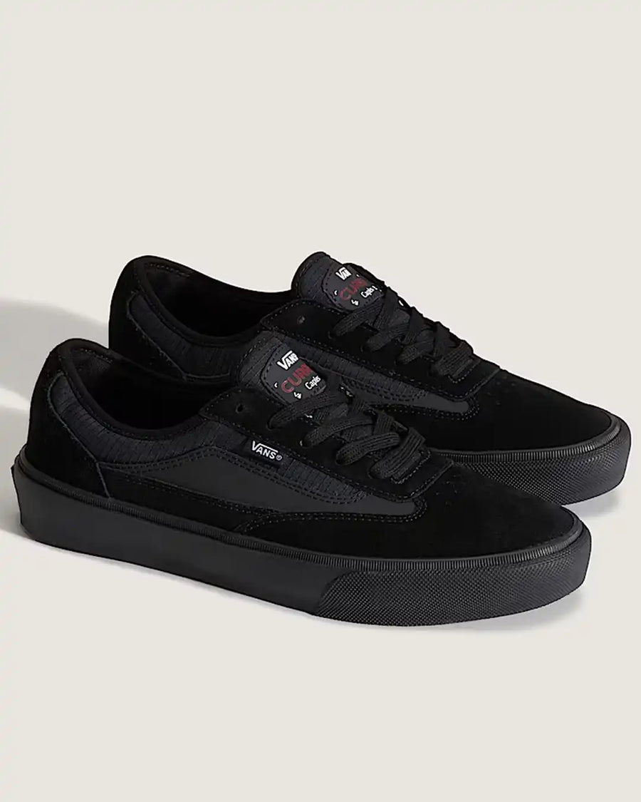 Souliers Skate Curren Caples - Black/Black
