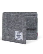 Roy Coin Wallet - Raven Crosshatch