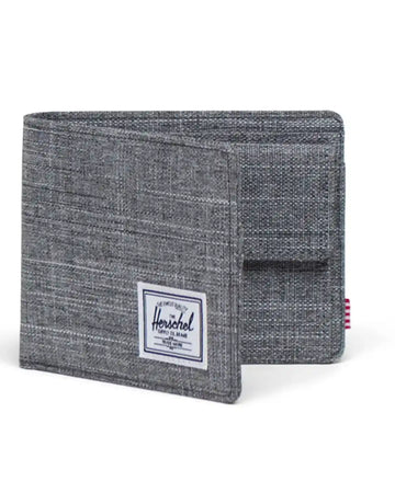 Roy Coin Wallet - Raven Crosshatch