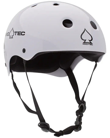 Classic Skate Helmet - Gloss White