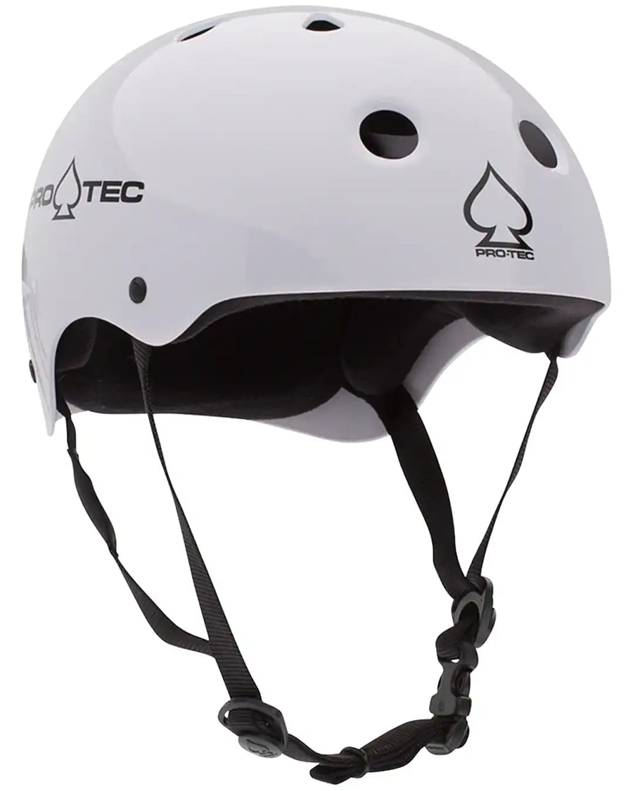 Classic Skate Helmet - Gloss White