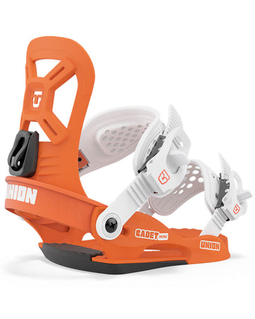Cadet Mini Kids Snowboard Bindings - Flame Orange 2024