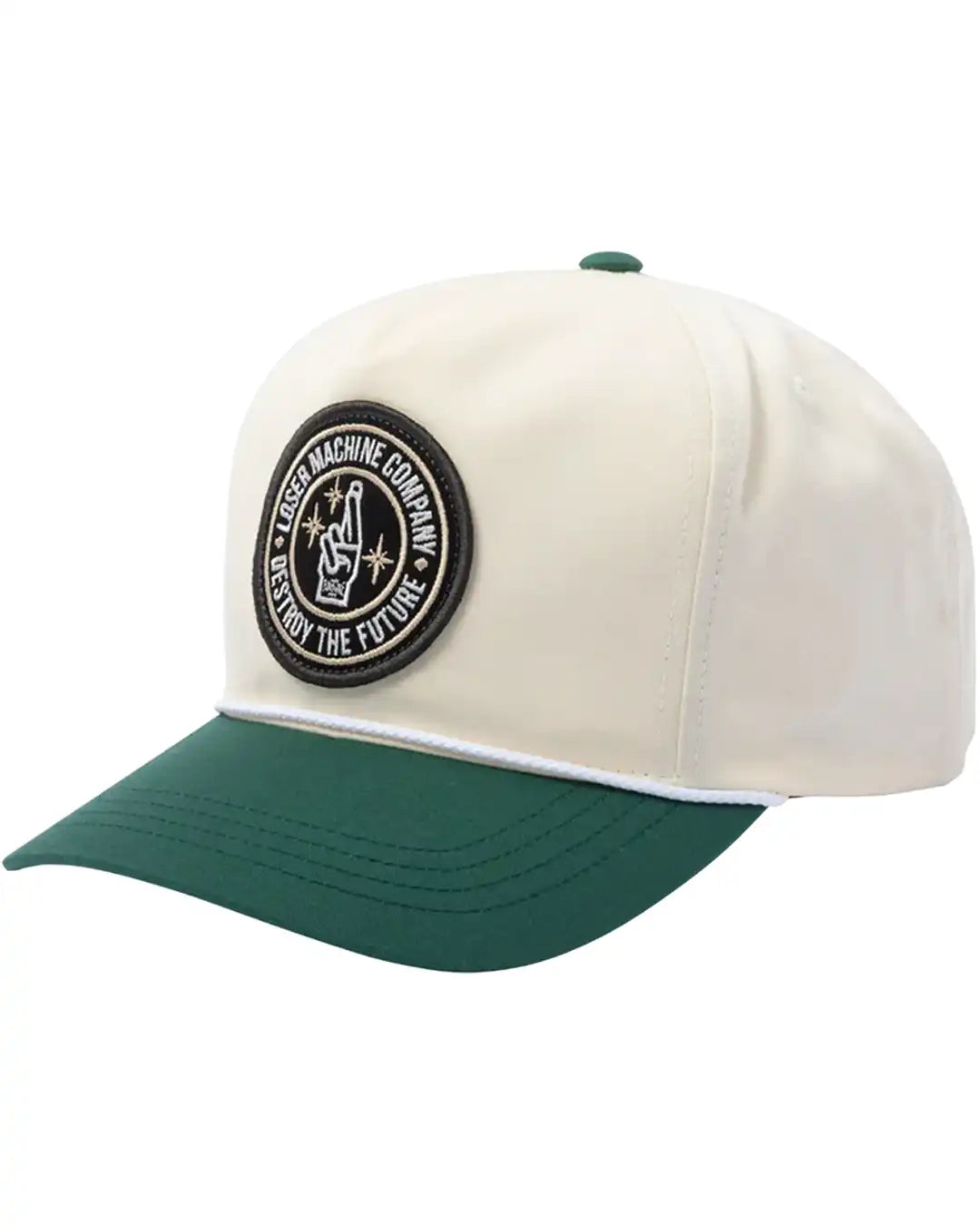 Casquette Hightop Snapback - White/Green