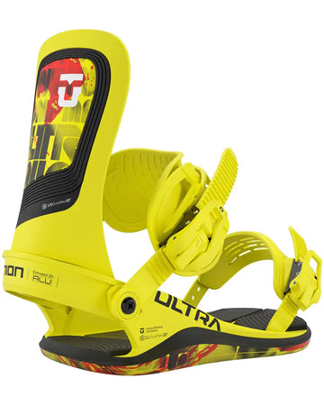 Fixation De Snowboard Ultra - Hype Yellow 2026