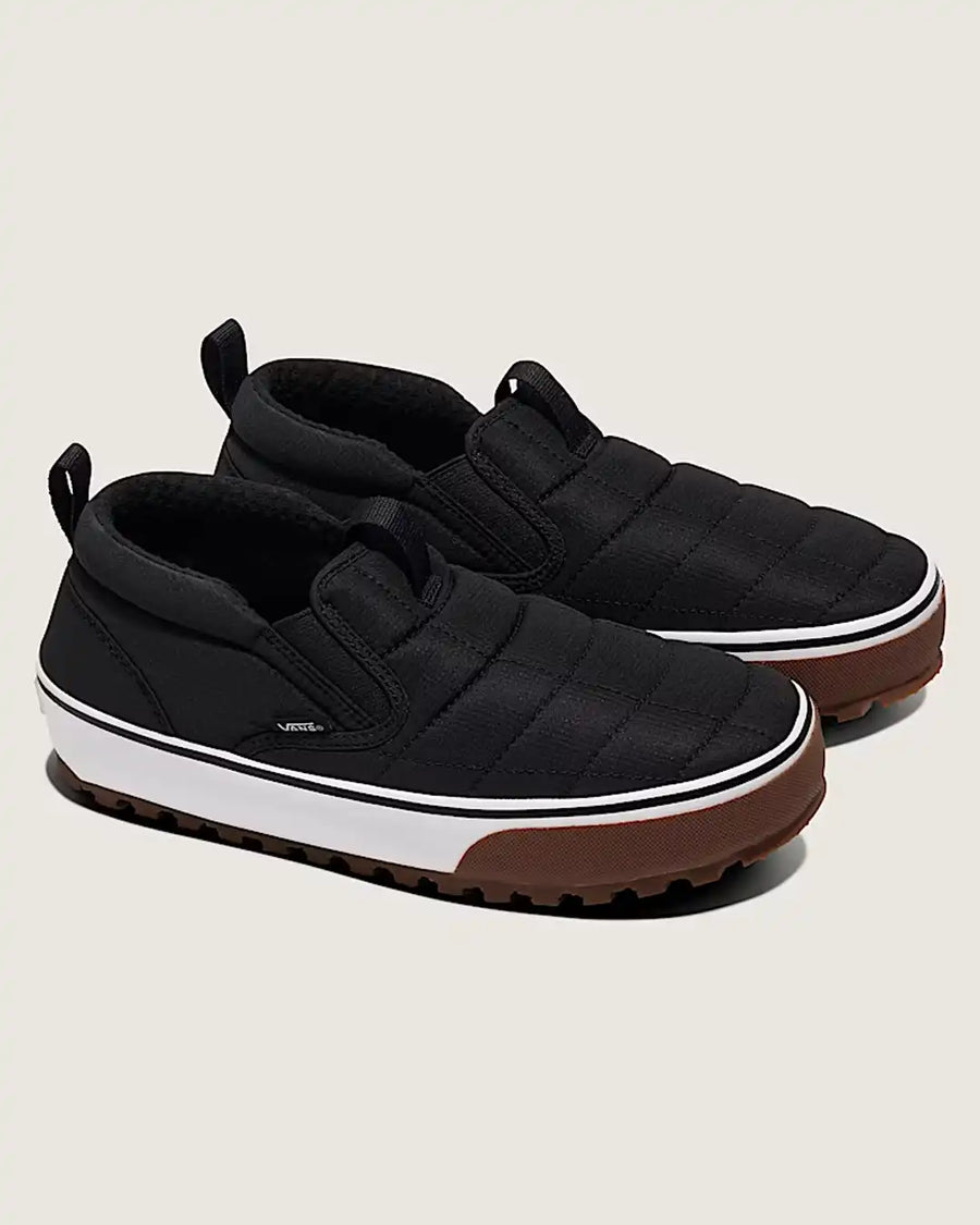 Mte Snow Lodge Slipper Mid Shoes - Quilted Black