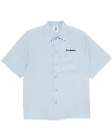 Dual Personality Bowling Shirt - Light Blue