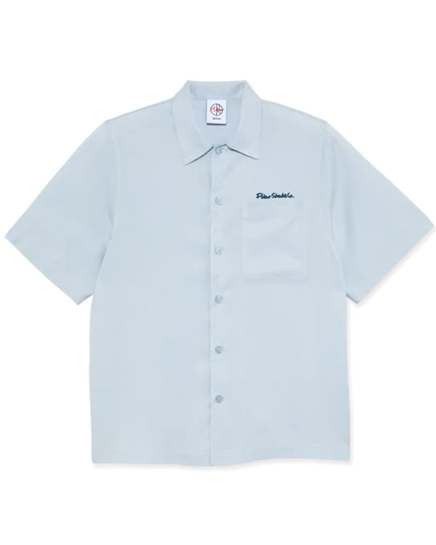 Dual Personality Bowling Shirt - Light Blue