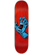 Screaming Hand Skateboard Deck - Red