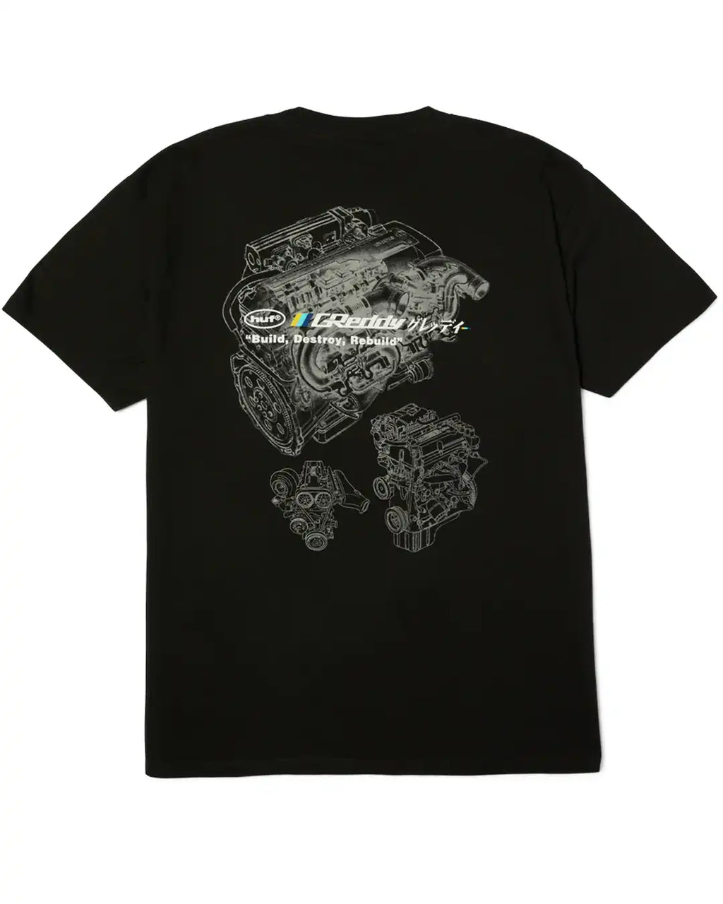 T-Shirt X Greddy Motors - Black