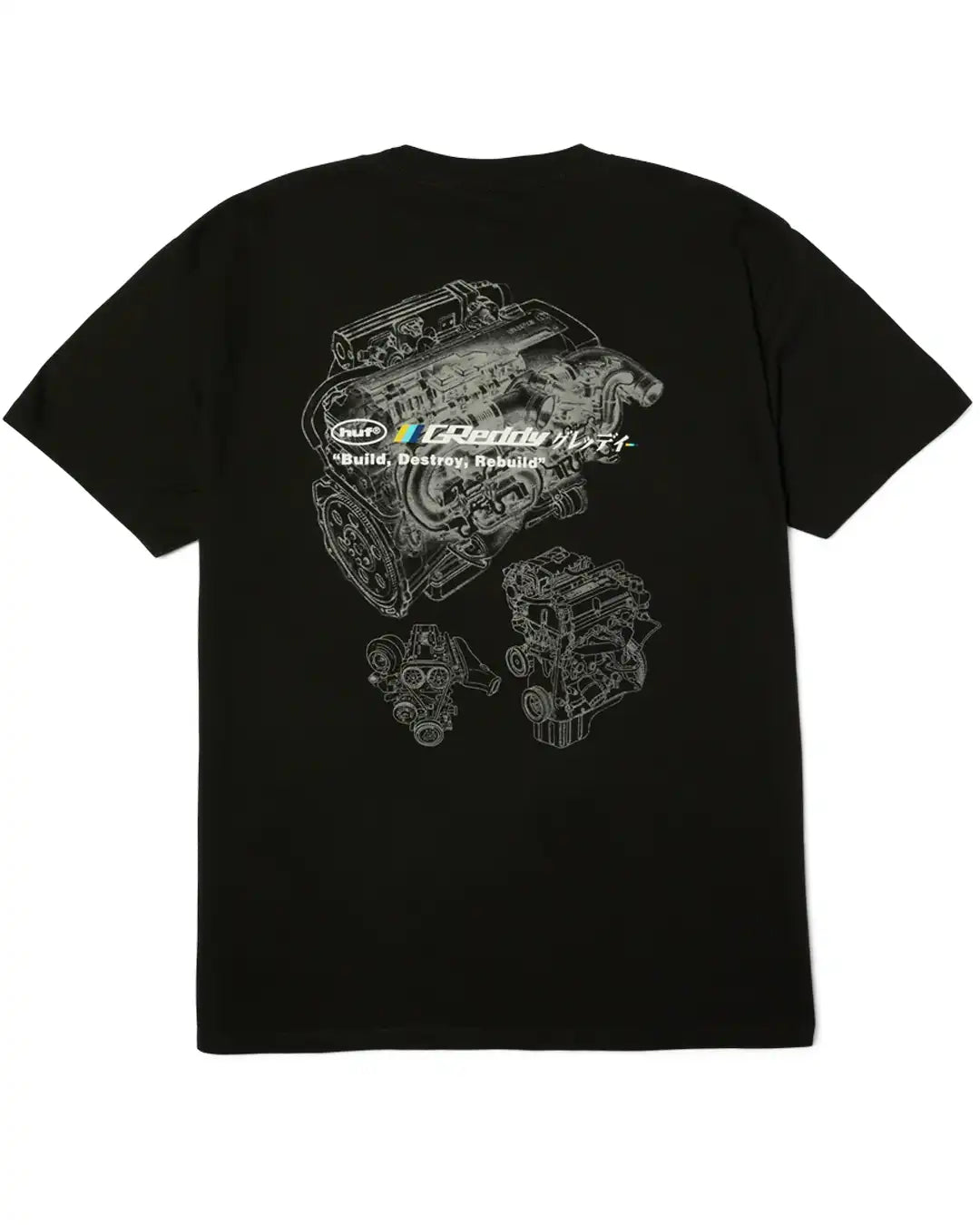 T-Shirt X Greddy Motors - Black