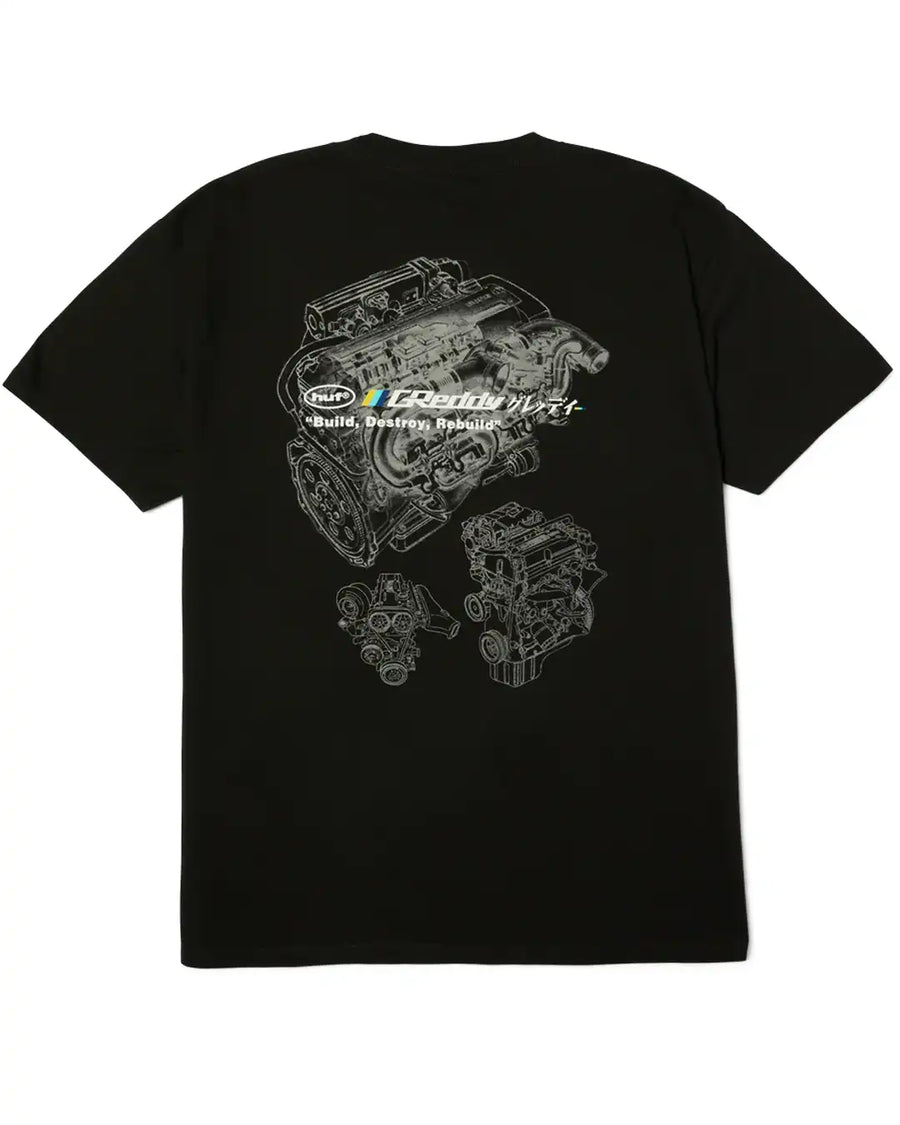 T-Shirt X Greddy Motors - Black