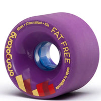 Fat Free Longboard Wheels - Purple