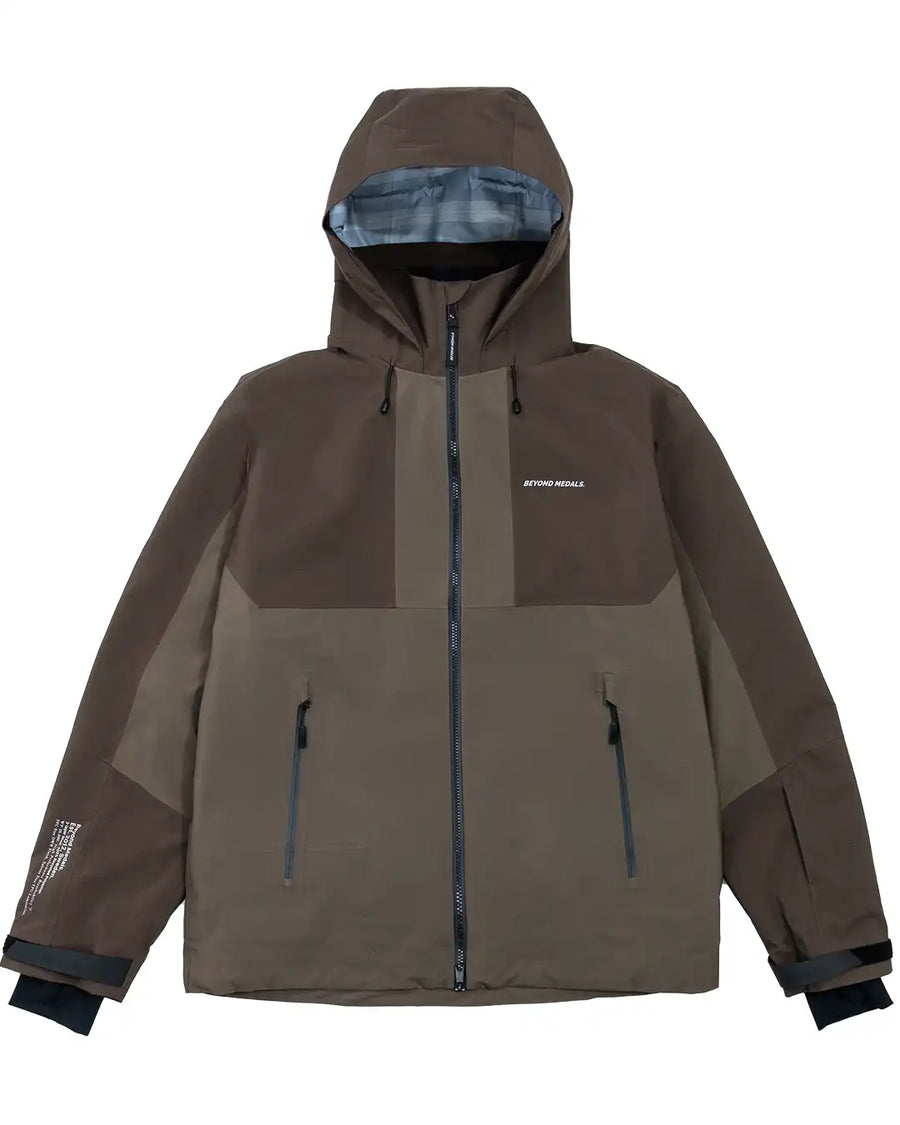 Manteau Neige Tech 3L - Brown