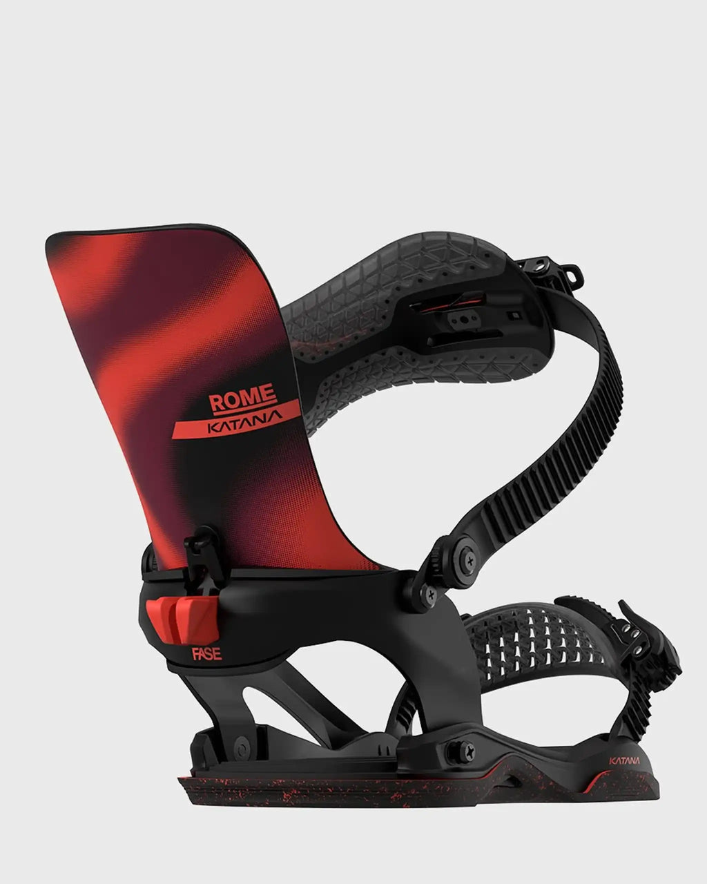 Fixation De Snowboard Women'S Katana Aw Fase - Deep Red par ROME – vue 2