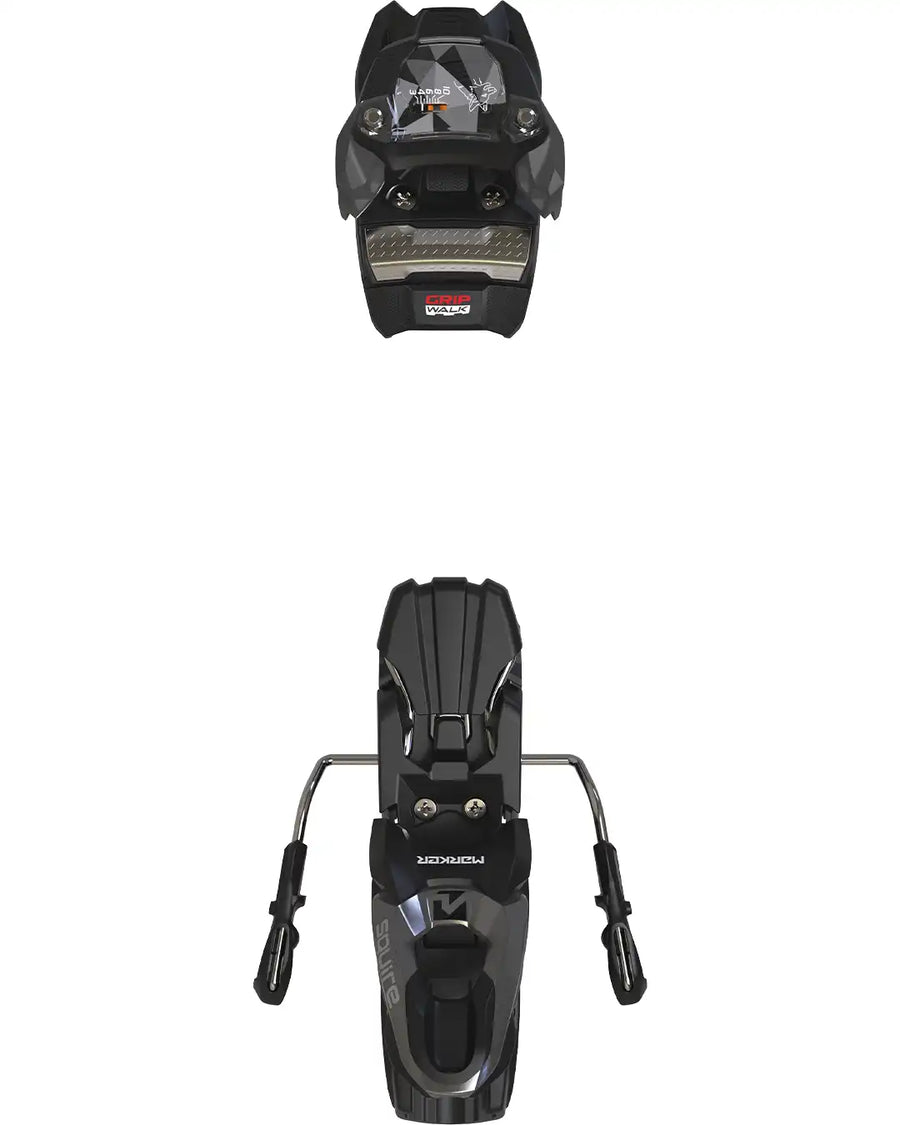 Squire 10 Ski Bindings - Black/Anthracite 2026