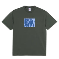 Cut Outs T-Shirt - Dark Olive