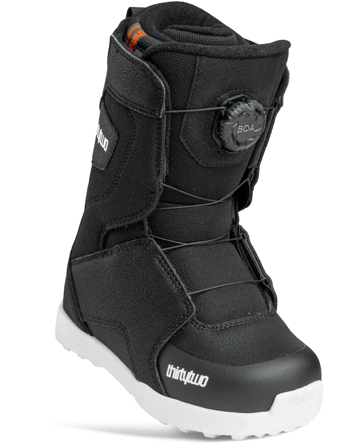 THIRTY TWO Youth Lashed Boa Snowboard Boots - Black/White 2027