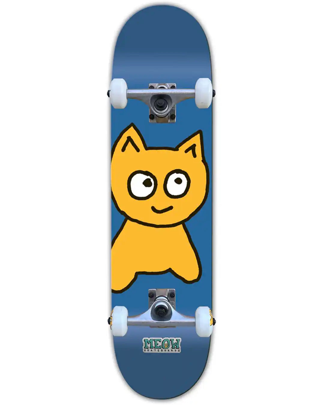 Big Cat Complete Skateboard - Blue 8.0