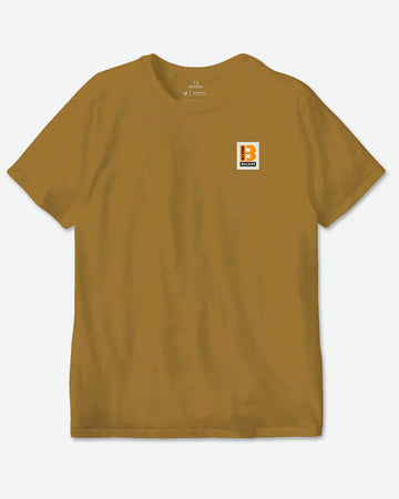 Builders S/S T-Shirt - Golden Brown
