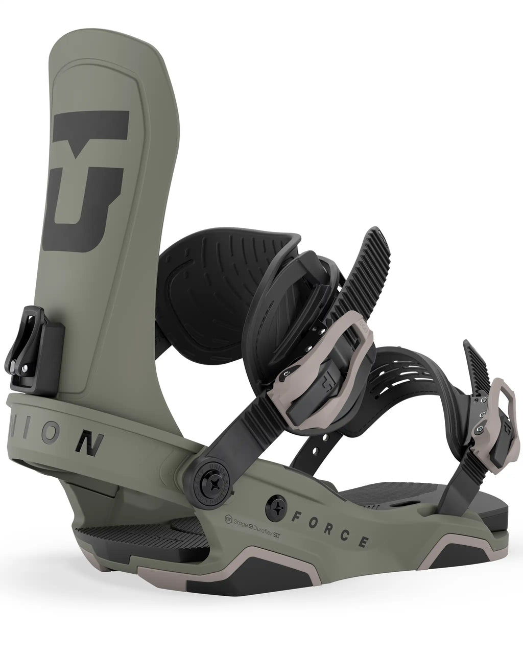 Force Team Snowboard Bindings - Tactical Green 2027