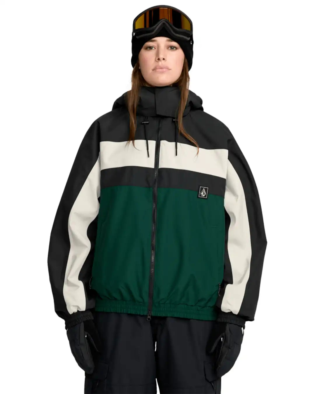 Manteau Neige Dlm - Black/Green