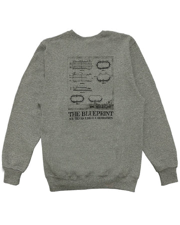Blueprint Sweatshirt - Grey