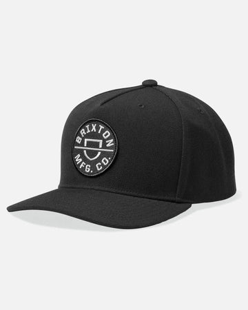 Crest C Netplus Mp Snapback Hat - Black