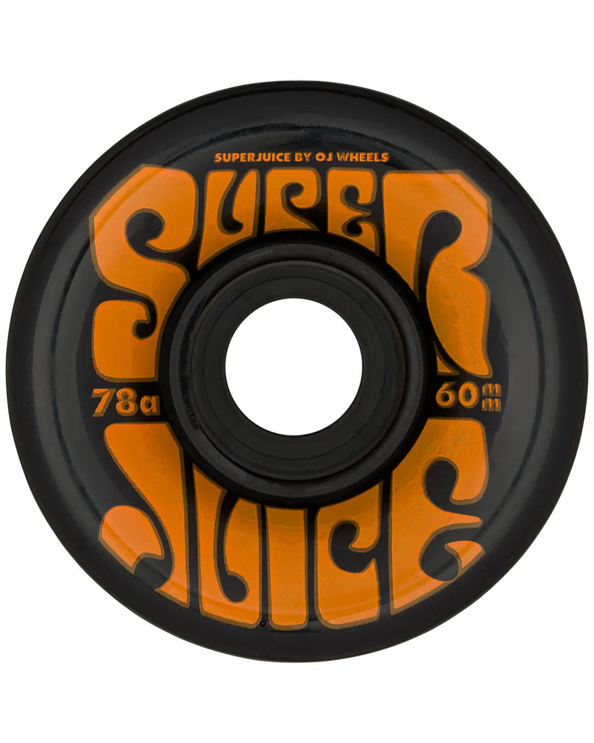 Super Juice Skateboard Wheels - Black