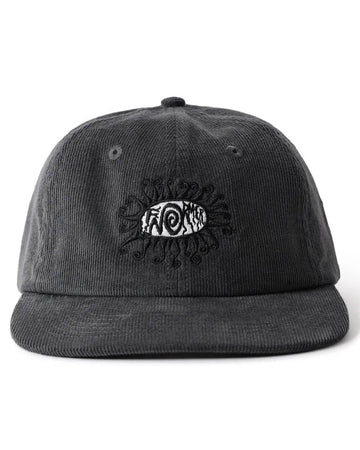 Halo Cord Hat - Charcoal
