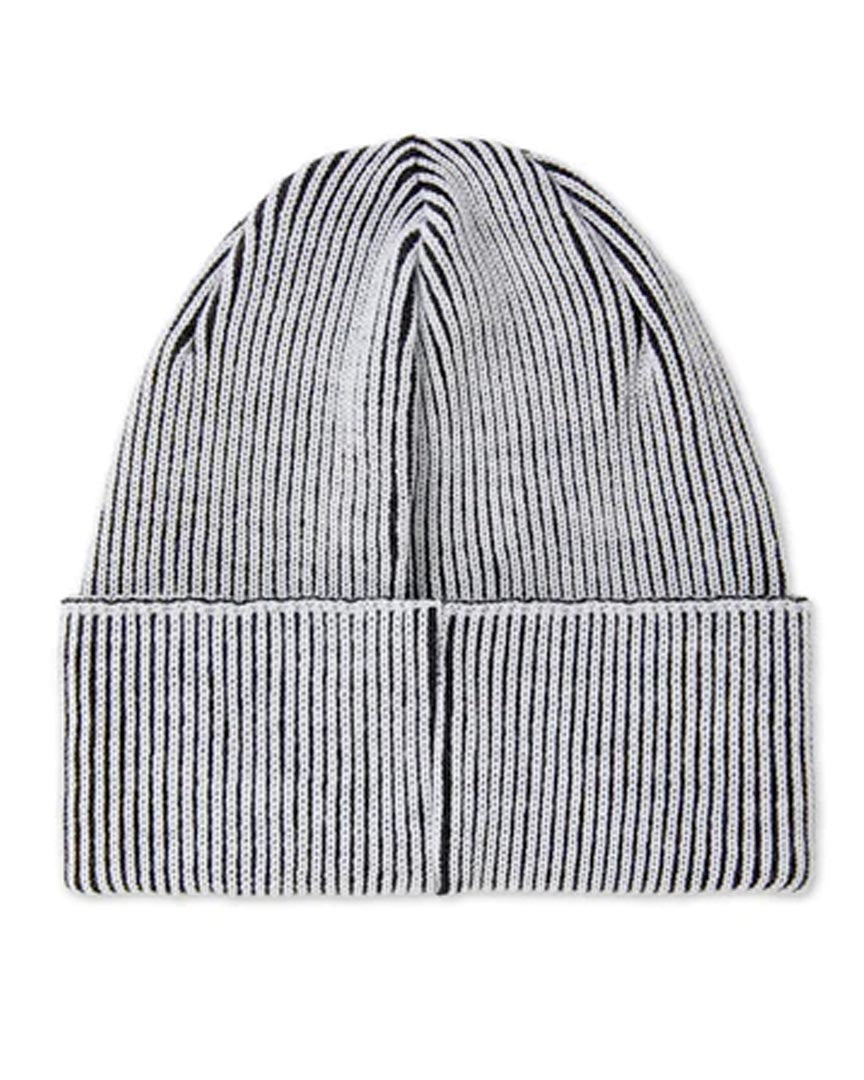 Merino Line Beanie - White