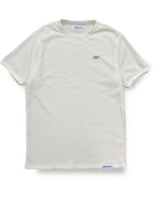 Lamehra Premium Waffle Ringer T-Shirt - White