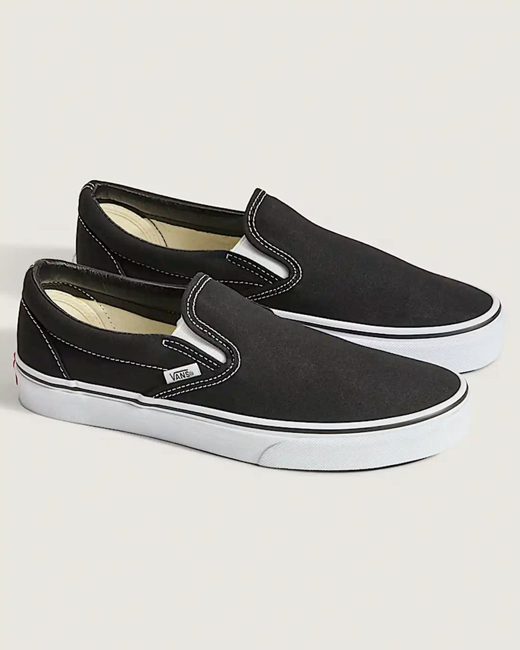 Classic Slip-On Shoes - Black