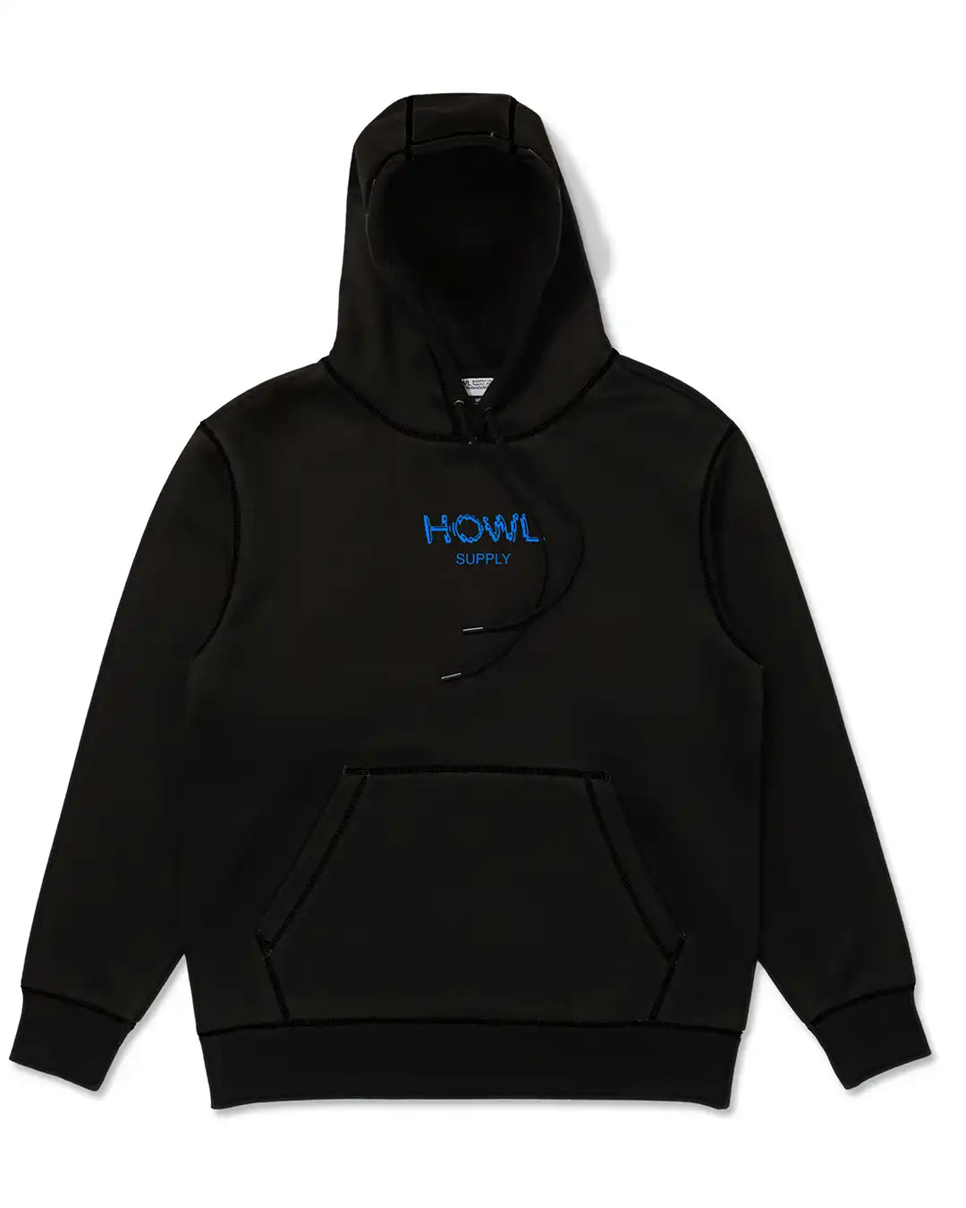 Hoodie Dwr Logo - Black