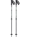 Pôles De Ski Steep Vario Jr - Black/Green