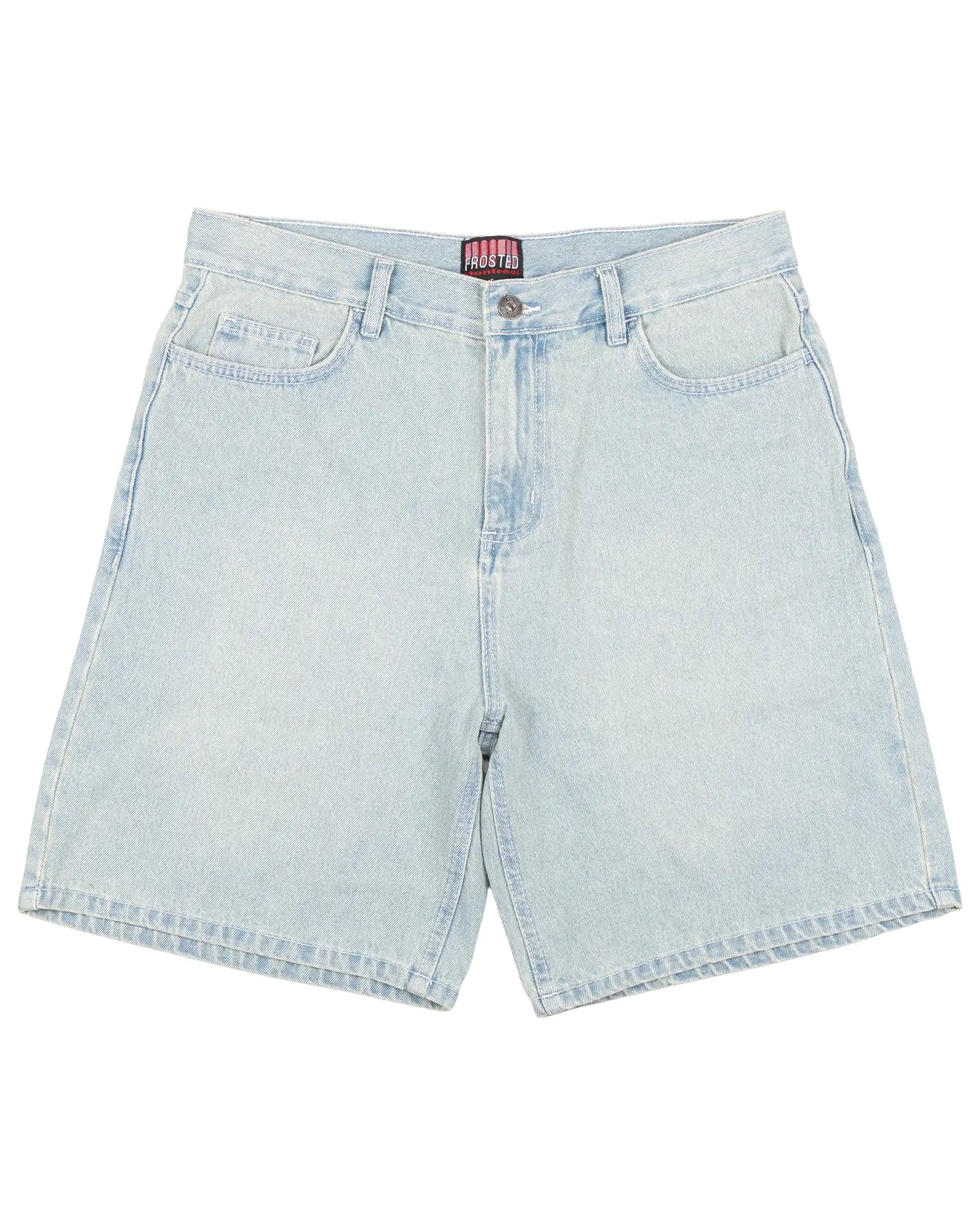 Wavy Baggy Shorts - Sunfaded Blue