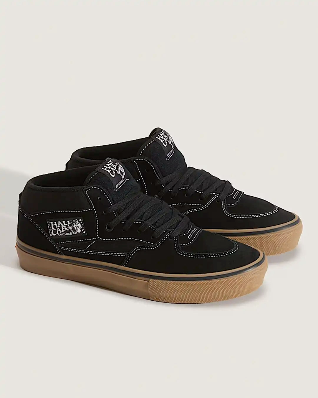 Skate Half Cab Shoes - Black/Gum/White