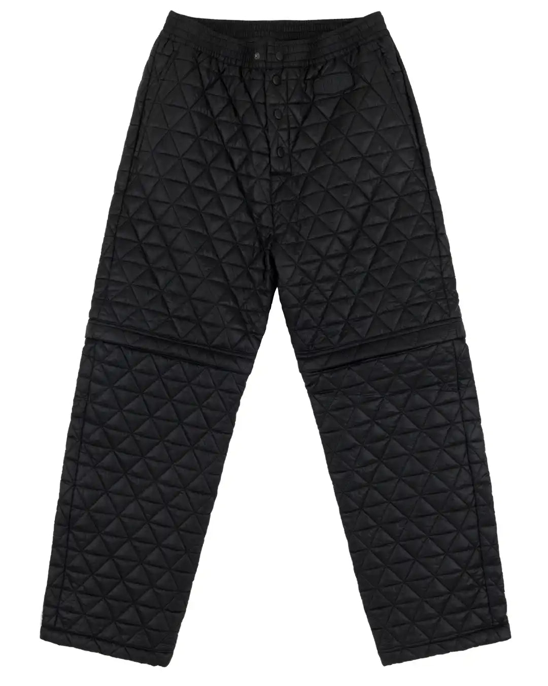 Convertible Micro Puffer Base Layer Pants - Black
