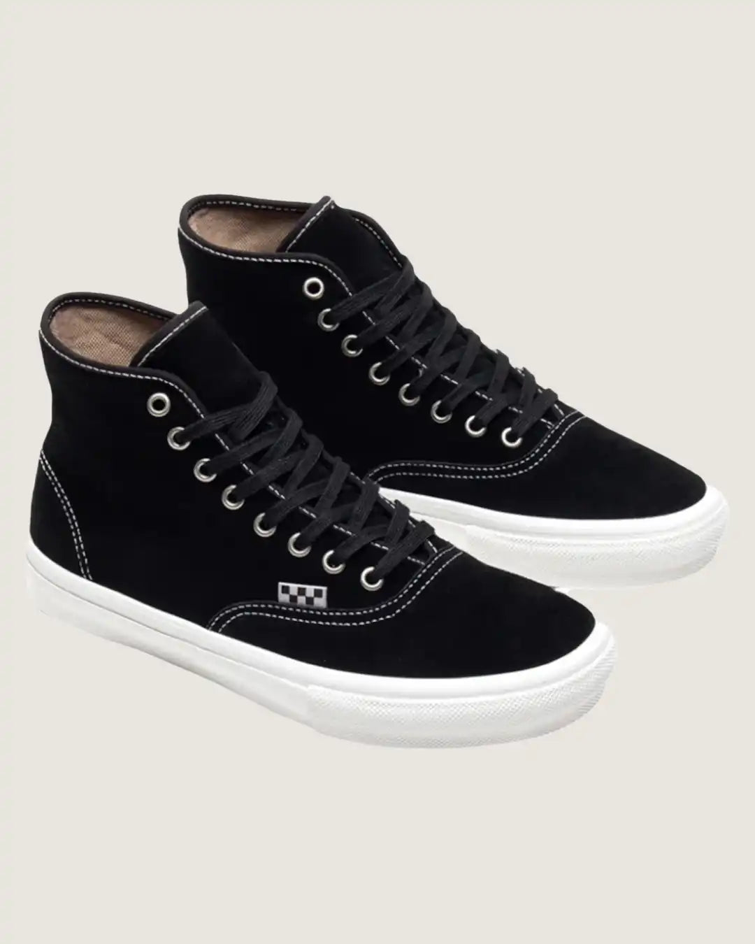 Souliers Skate Authentic High - Black Suede