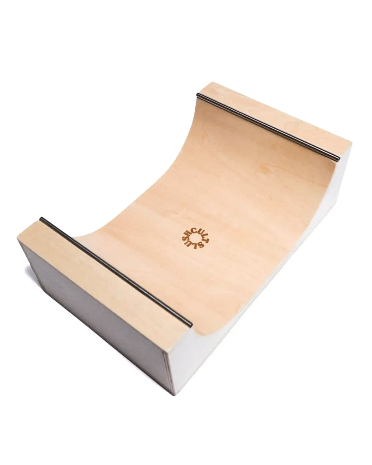 SLUSHCULT Fingerboard Half Pipe - Wood