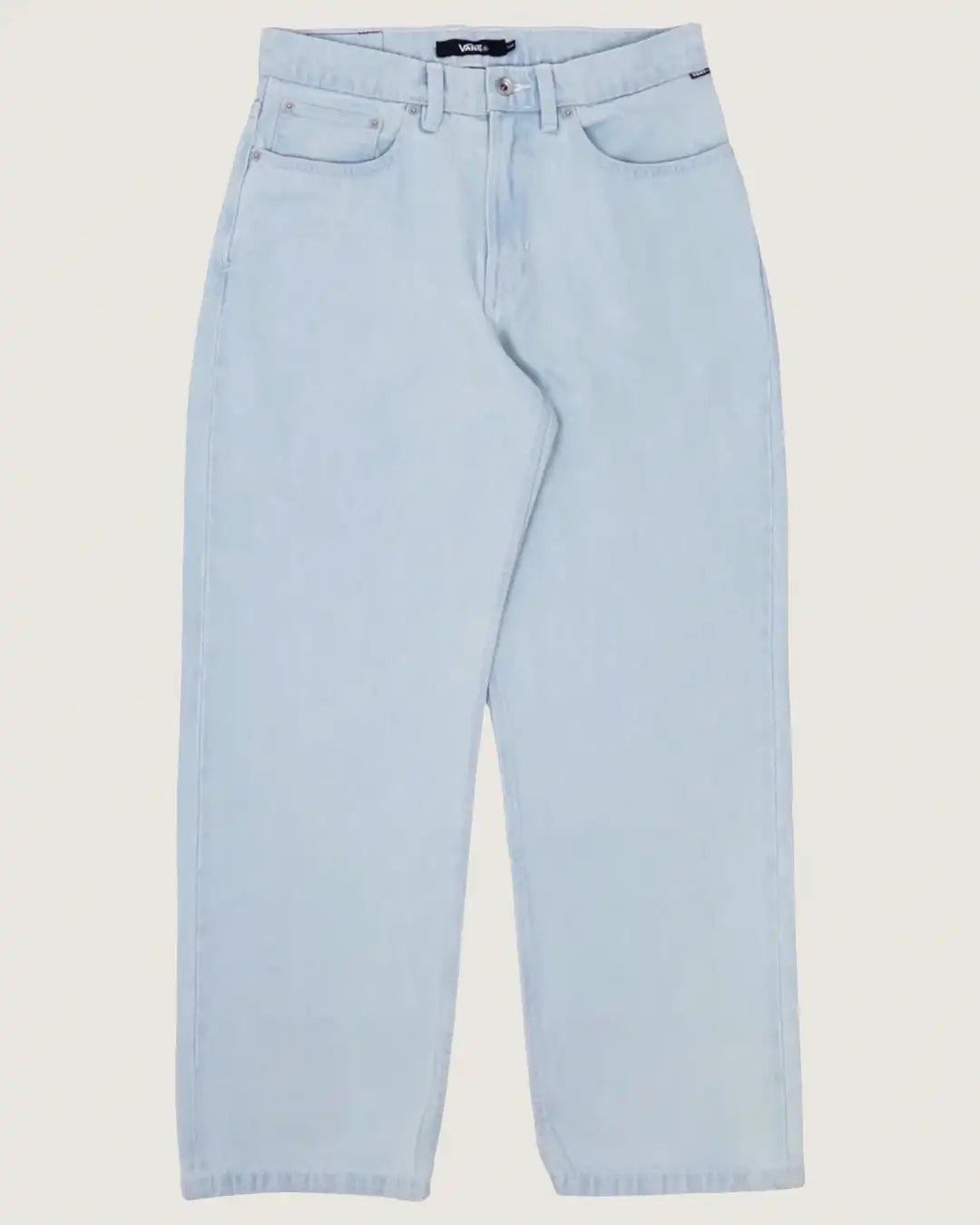 Check-5 Loose Denim Jeans - Blue Ice