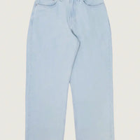 Check-5 Loose Denim Jeans - Blue Ice