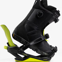 Mercury Fase Snowboard Bindings - Lime Art 2026