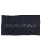 Divers Jacquard Beach Towel - Black