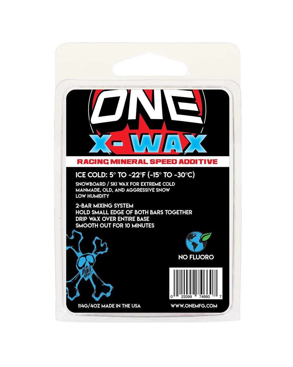 Cire à neige Accessoire De Snowboard X-Wax - Ice Cold par ONE BALL JAY