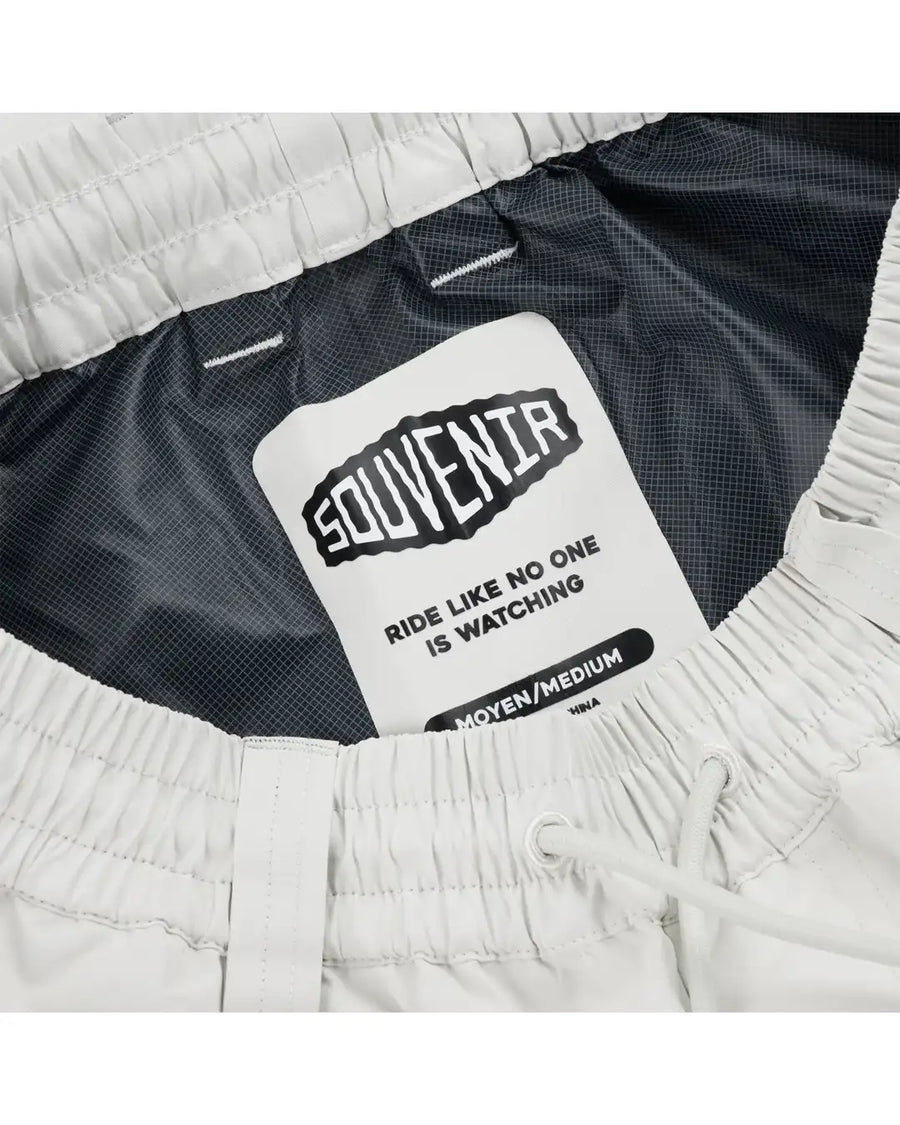 2.5 Ply Recession Snow Pants - Marshmallow/Black
