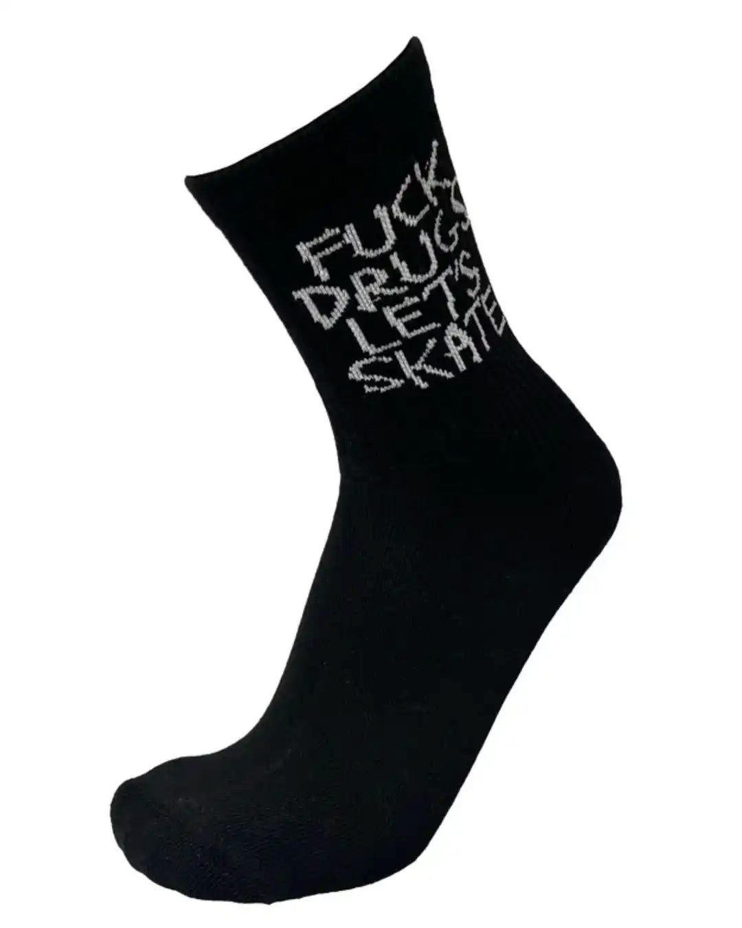 Chaussettes Fuck Drugs - Black