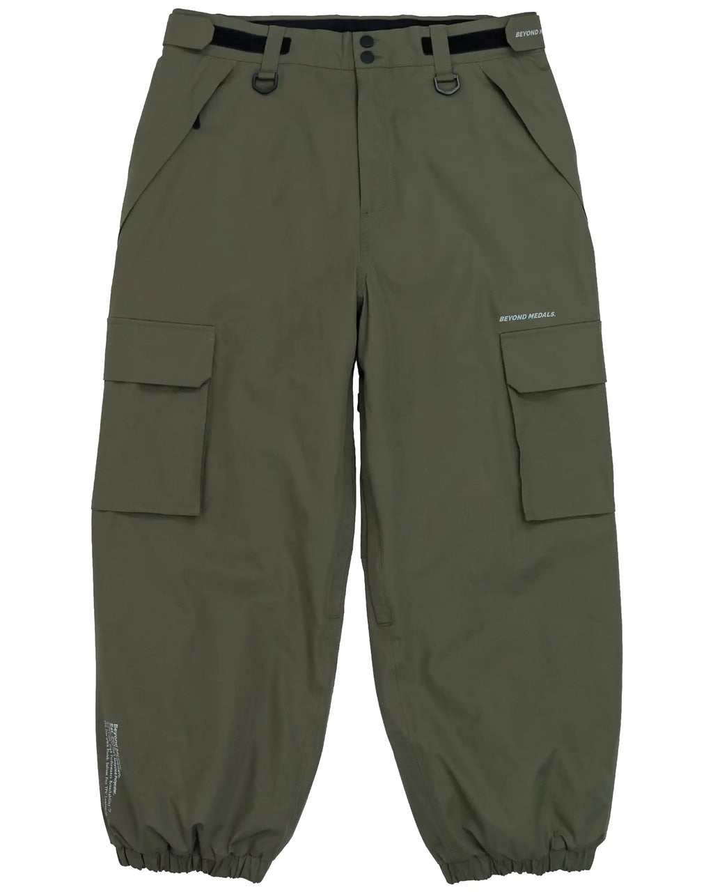Pantalon de neige Pantalon Neige Cargo 2L Ripstop - Dark Green par BEYOND MEDALS