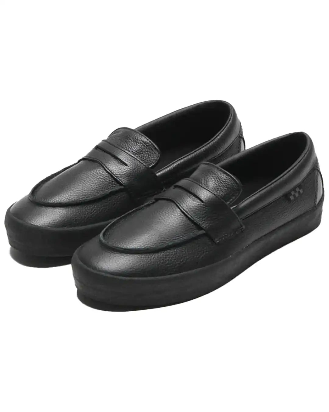 Skate Loafer Shoes - Black/Black