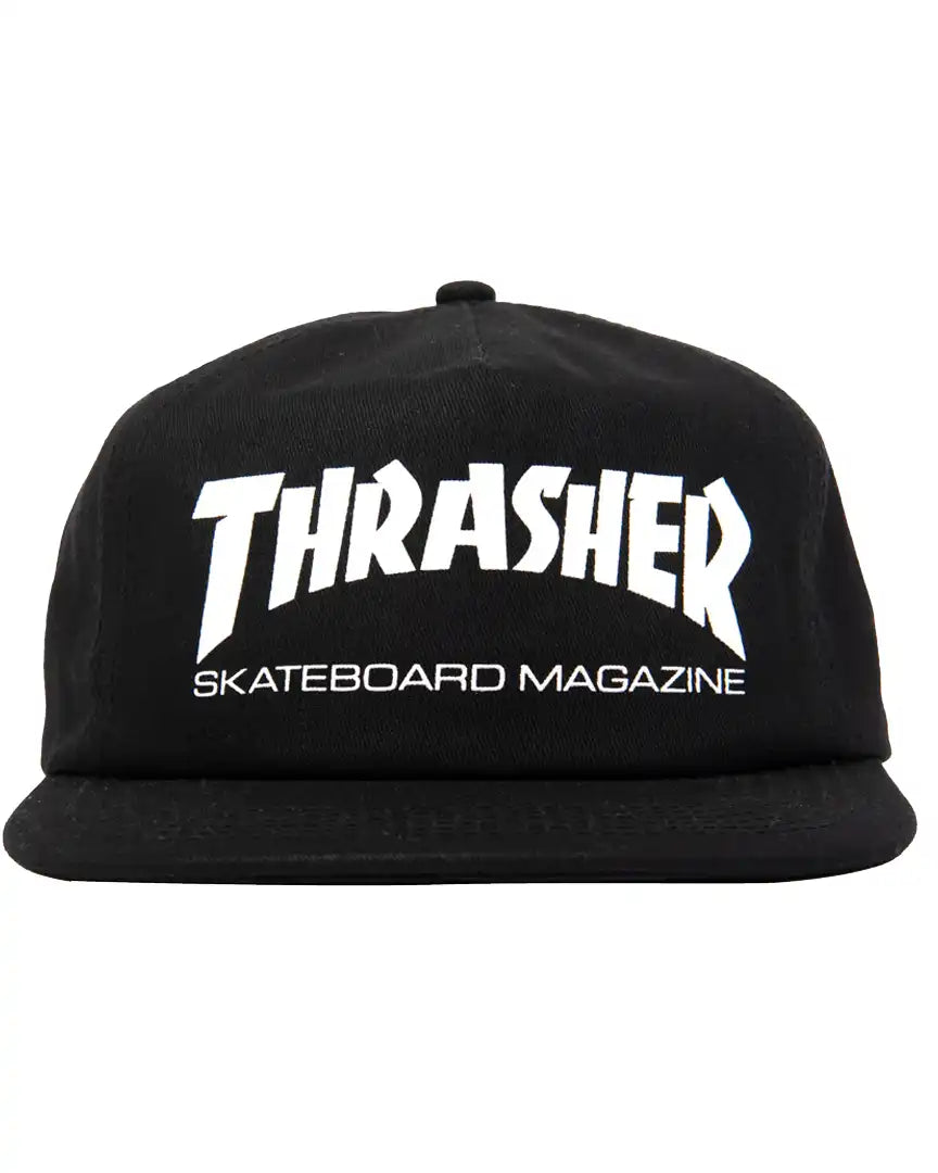 Casquette Skate Mag Snapback - Black/White